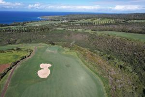 Kapalua (Plantation) 6th Approach Aerial